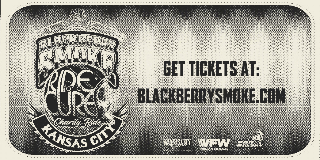 Blackberry Smoke Ride for a CURE – Kansas City Live!